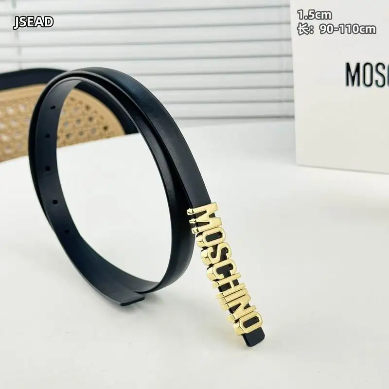 Moschino belt 15mmX90-110cm 8L01